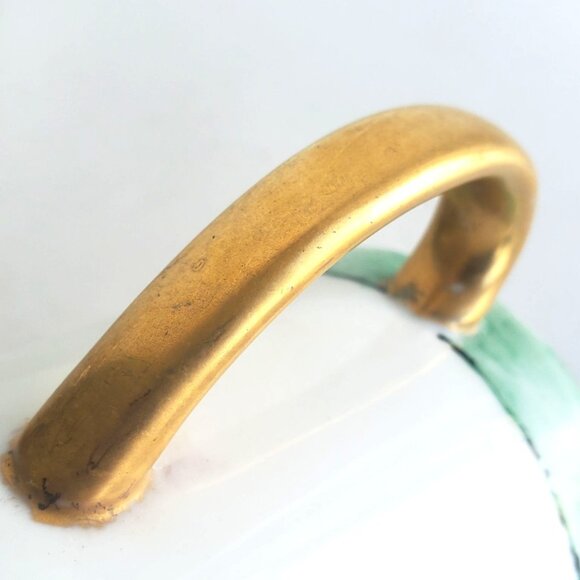 Vintage German Cup Hand Painted Arzberg With Gold Handle & Floral Design - Picture 4 of 10